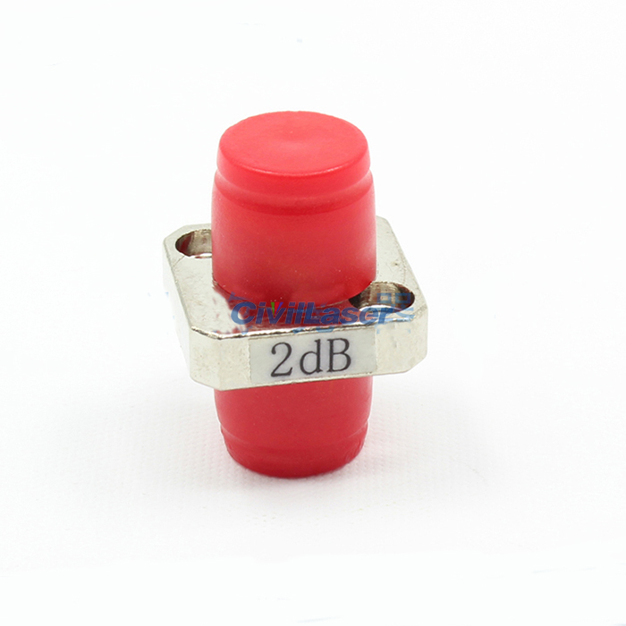 FC Fixed Flange Type Optical Attenuator 3-20dB Accurate Attenuator